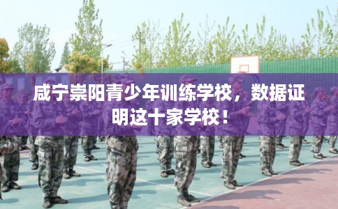 咸宁崇阳青少年训练学校，数据证明这十家学校！