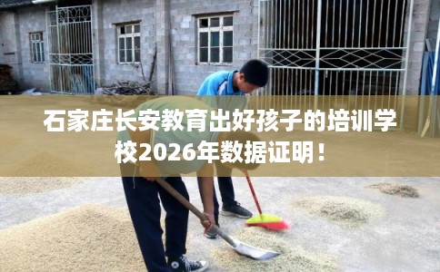 石家庄长安教育出好孩子的培训学校2026年数据证明！