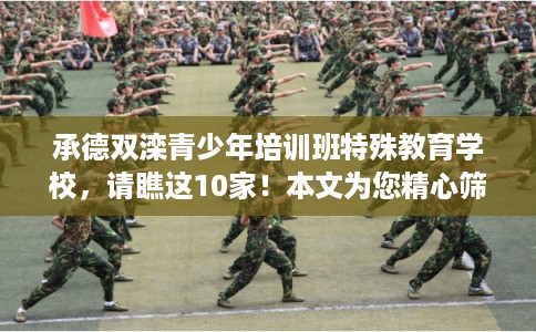 承德双滦青少年培训班特殊教育学校，请瞧这10家！本文为您精心筛选！