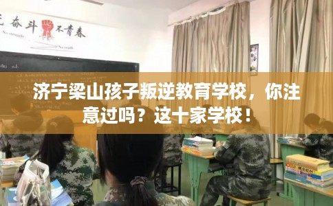 济宁梁山孩子叛逆教育学校，你注意过吗？这十家学校！