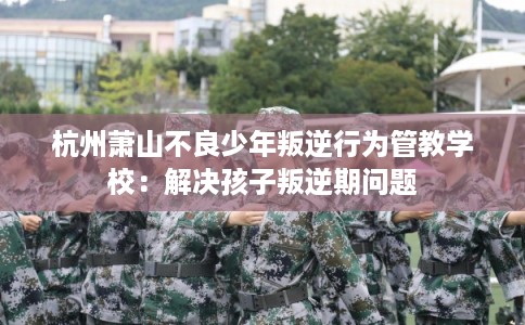杭州萧山不良少年叛逆行为管教学校：解决孩子叛逆期问题