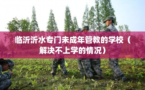 临沂沂水专门未成年管教的学校（解决不上学的情况）