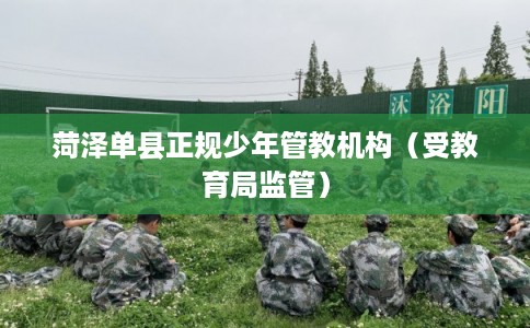 菏泽单县正规少年管教机构（受教育局监管）