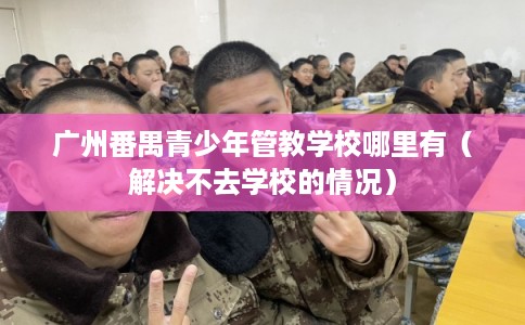 广州番禺青少年管教学校哪里有（解决不去学校的情况）