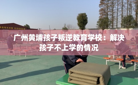 广州黄埔孩子叛逆教育学校：解决孩子不上学的情况