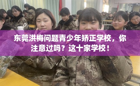 东莞洪梅问题青少年矫正学校，你注意过吗？这十家学校！