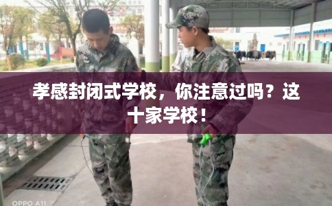 孝感封闭式学校，你注意过吗？这十家学校！