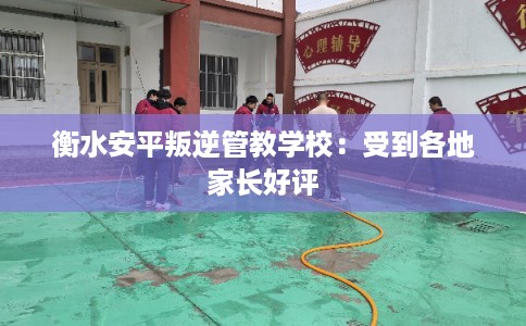 衡水安平叛逆管教学校：受到各地家长好评