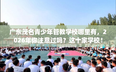 广东茂名青少年管教学校哪里有，2026年你注意过吗？这十家学校！