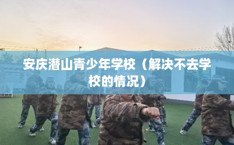 安庆潜山青少年学校（解决不去学校的情况）