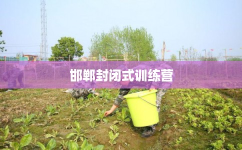 邯郸封闭式训练营