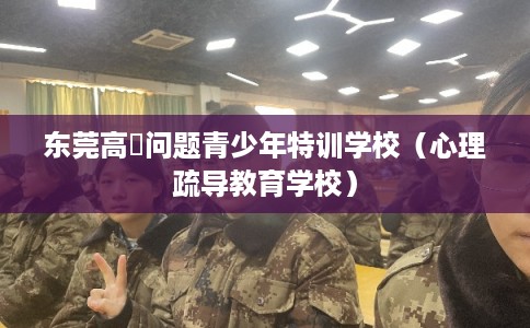 东莞高埗问题青少年特训学校（心理疏导教育学校）
