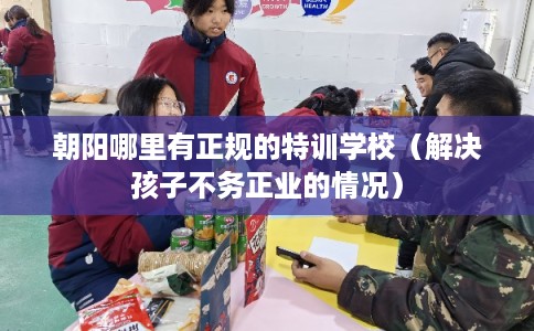 朝阳哪里有正规的特训学校（解决孩子不务正业的情况）