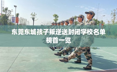 东莞东城孩子叛逆送封闭学校名单榜首一览