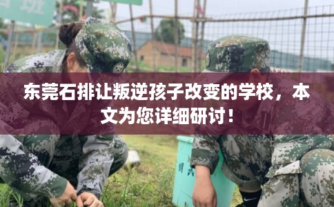 东莞石排让叛逆孩子改变的学校，本文为您详细研讨！