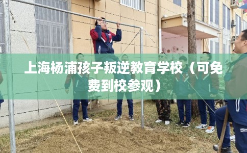 上海杨浦孩子叛逆教育学校（可免费到校参观）