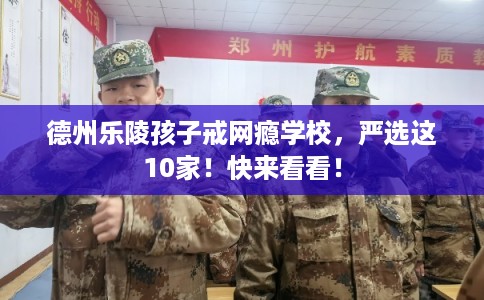 德州乐陵孩子戒网瘾学校，严选这10家！快来看看！