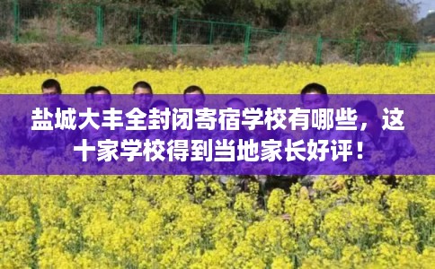 盐城大丰全封闭寄宿学校有哪些，这十家学校得到当地家长好评！