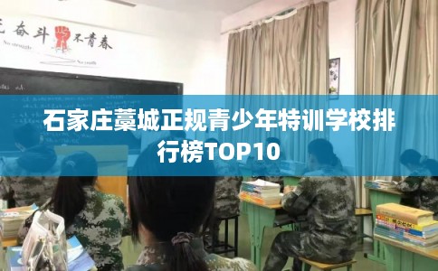 石家庄藁城正规青少年特训学校排行榜TOP10