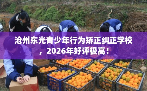 沧州东光青少年行为矫正纠正学校，2026年好评极高！