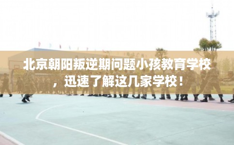 北京朝阳叛逆期问题小孩教育学校，迅速了解这几家学校！