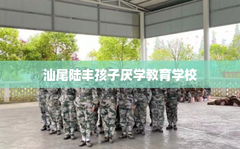 汕尾陆丰孩子厌学教育学校