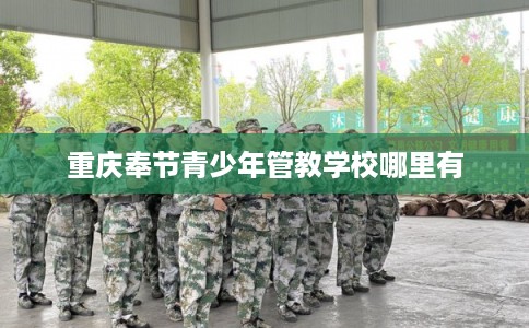 重庆奉节青少年管教学校哪里有