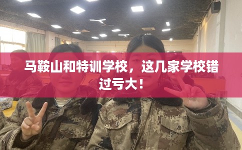 马鞍山和特训学校，这几家学校错过亏大！