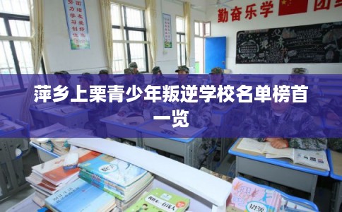 萍乡上栗青少年叛逆学校名单榜首一览