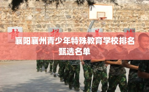 襄阳襄州青少年特殊教育学校排名甄选名单