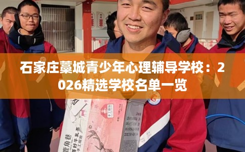 石家庄藁城青少年心理辅导学校：2026精选学校名单一览