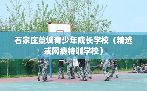 石家庄藁城青少年成长学校（精选戒网瘾特训学校）
