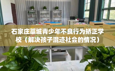 石家庄藁城青少年不良行为矫正学校（解决孩子混迹社会的情况）