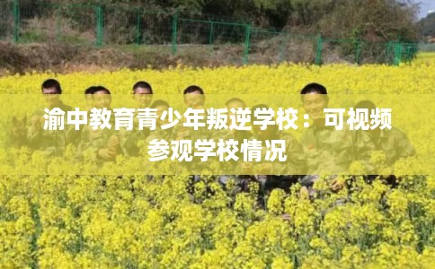 渝中教育青少年叛逆学校：可视频参观学校情况