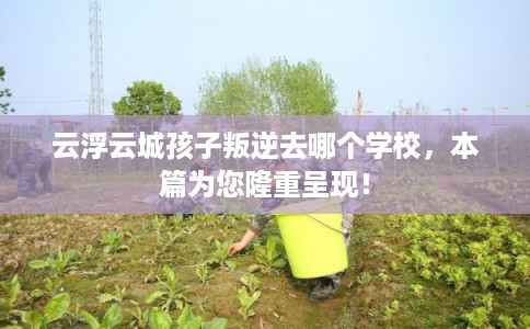 云浮云城孩子叛逆去哪个学校,本篇为您隆重呈现! 云浮云城孩子叛逆去哪个学校,本篇为您隆重呈现!