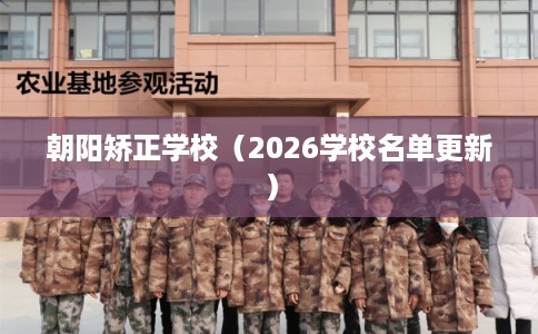 朝阳矫正学校(2026学校名单更新) 朝阳矫正学校(2026学校名单更新)
