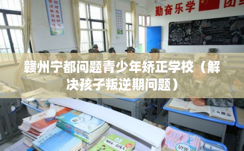 赣州宁都问题青少年矫正学校（解决孩子叛逆期问题）