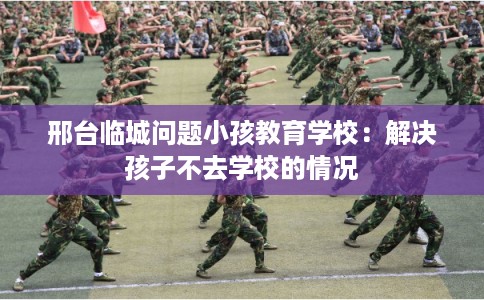 邢台临城问题小孩教育学校：解决孩子不去学校的情况