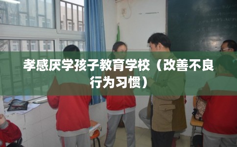 孝感厌学孩子教育学校（改善不良行为习惯）