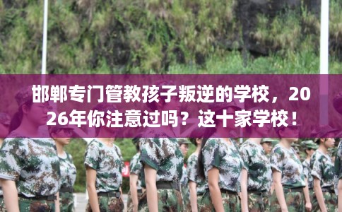 邯郸专门管教孩子叛逆的学校，2026年你注意过吗？这十家学校！