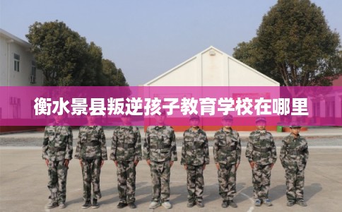 衡水景县叛逆孩子教育学校在哪里