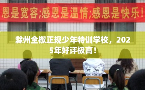 滁州全椒正规少年特训学校，2025年好评极高！