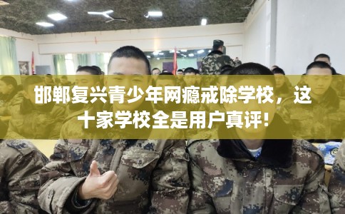 邯郸复兴青少年网瘾戒除学校，这十家学校全是用户真评!