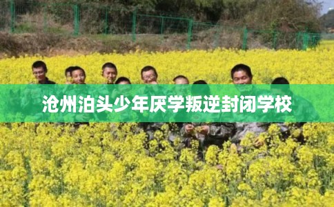 沧州泊头少年厌学叛逆封闭学校