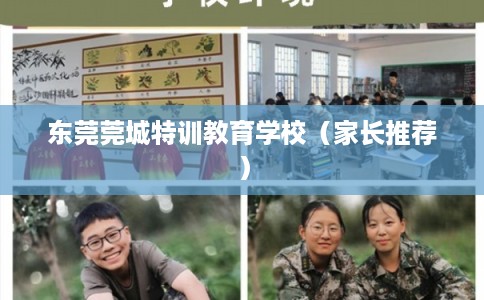 东莞莞城特训教育学校（家长推荐）