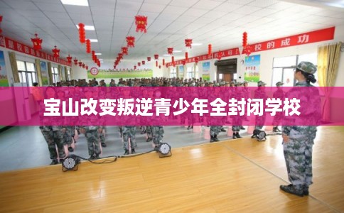 宝山改变叛逆青少年全封闭学校