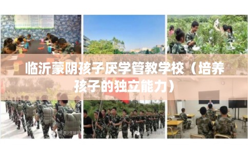 临沂蒙阴孩子厌学管教学校（培养孩子的独立能力）