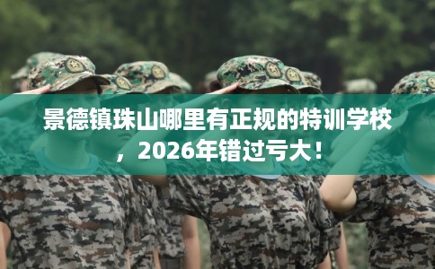 景德镇珠山哪里有正规的特训学校，2026年错过亏大！