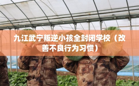 九江武宁叛逆小孩全封闭学校(改善不良行为习惯) 九江武宁叛逆小孩全封闭学校(改善不良行为习惯)