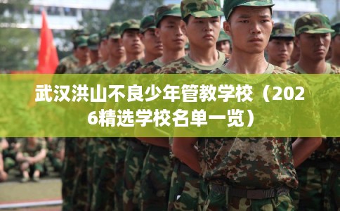 武汉洪山不良少年管教学校（2026精选学校名单一览）